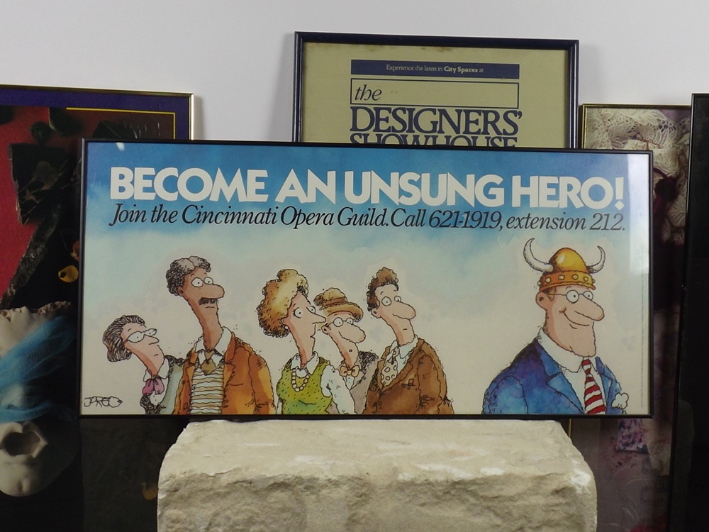 Cincinnati Opera Posters, Framed