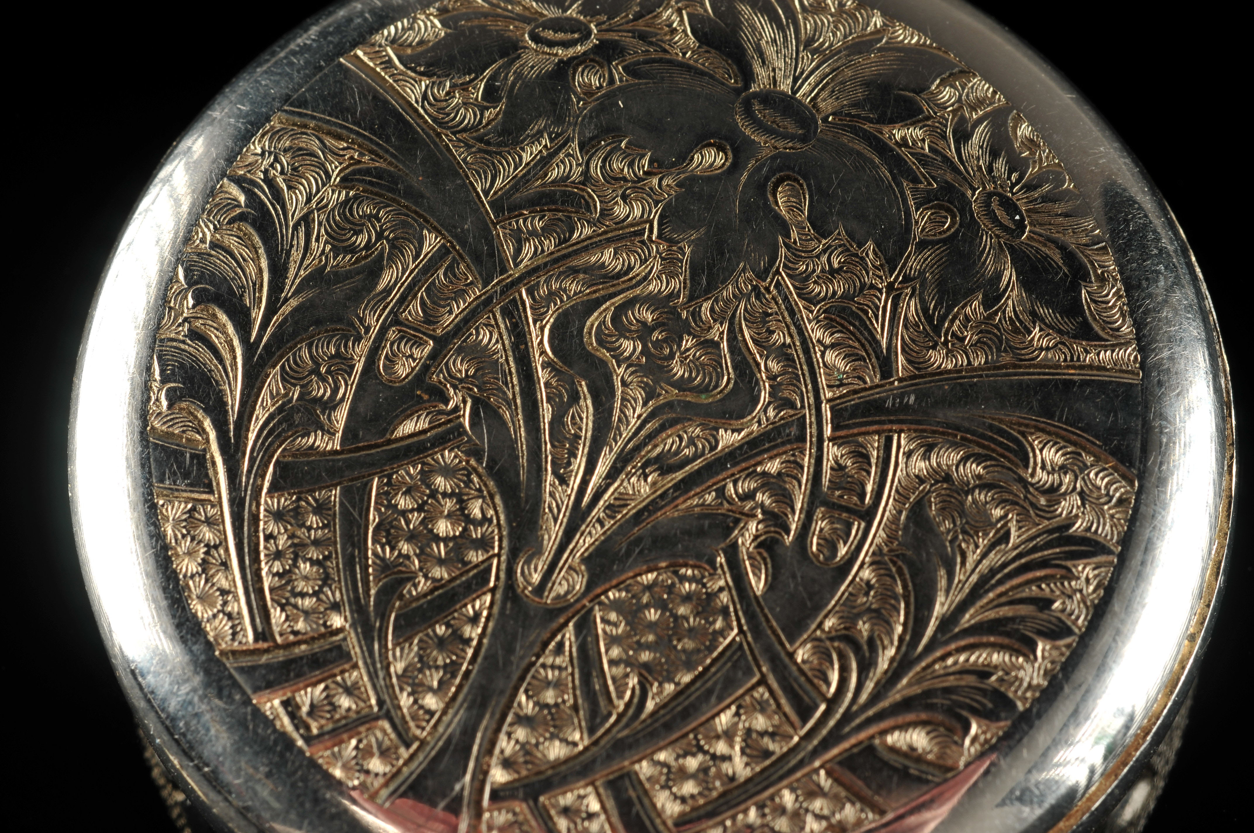 Art Nouveau Pocket Watch, by Majestime of France, One Jewel