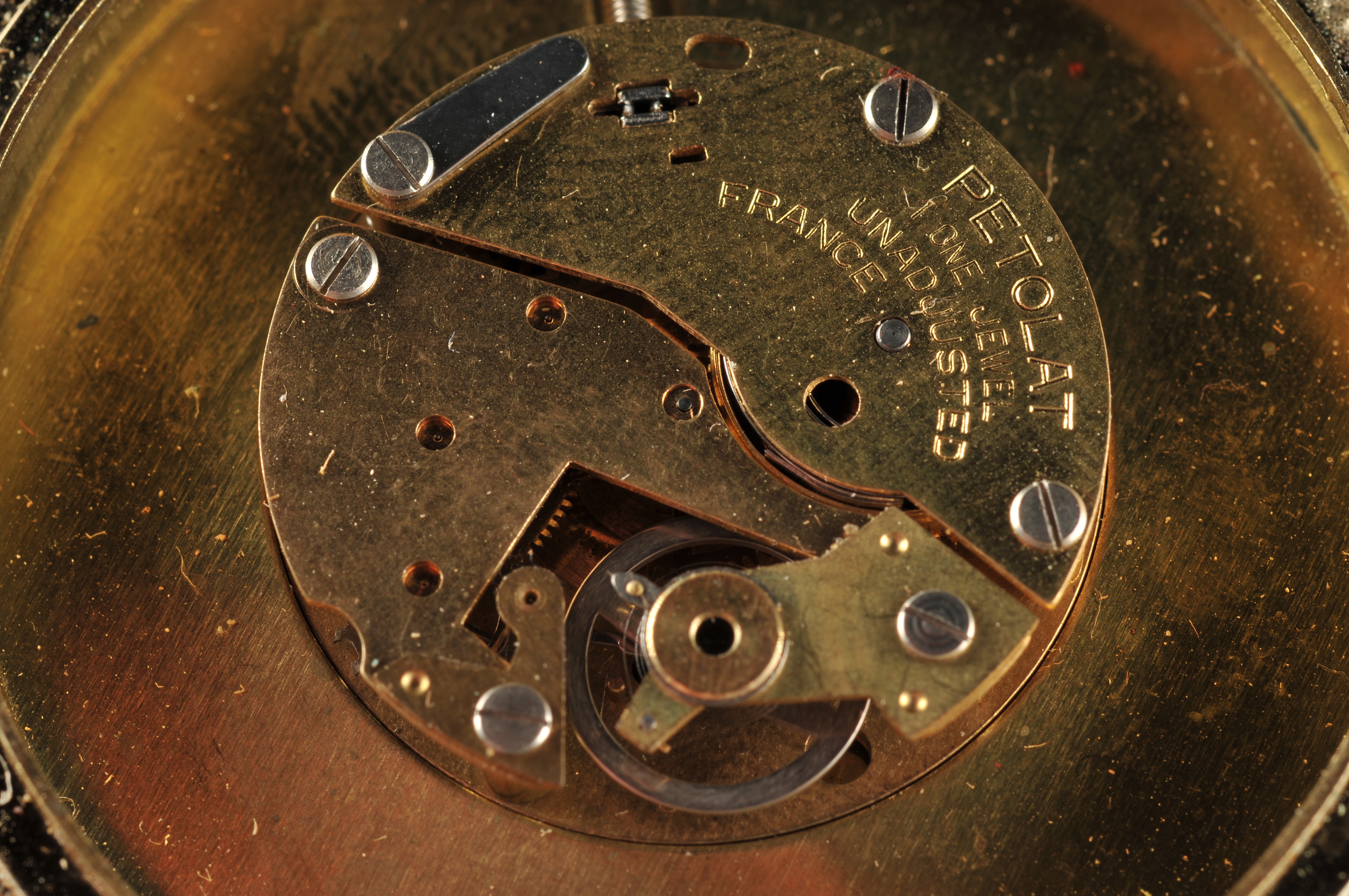 Art Nouveau Pocket Watch, by Majestime of France, One Jewel