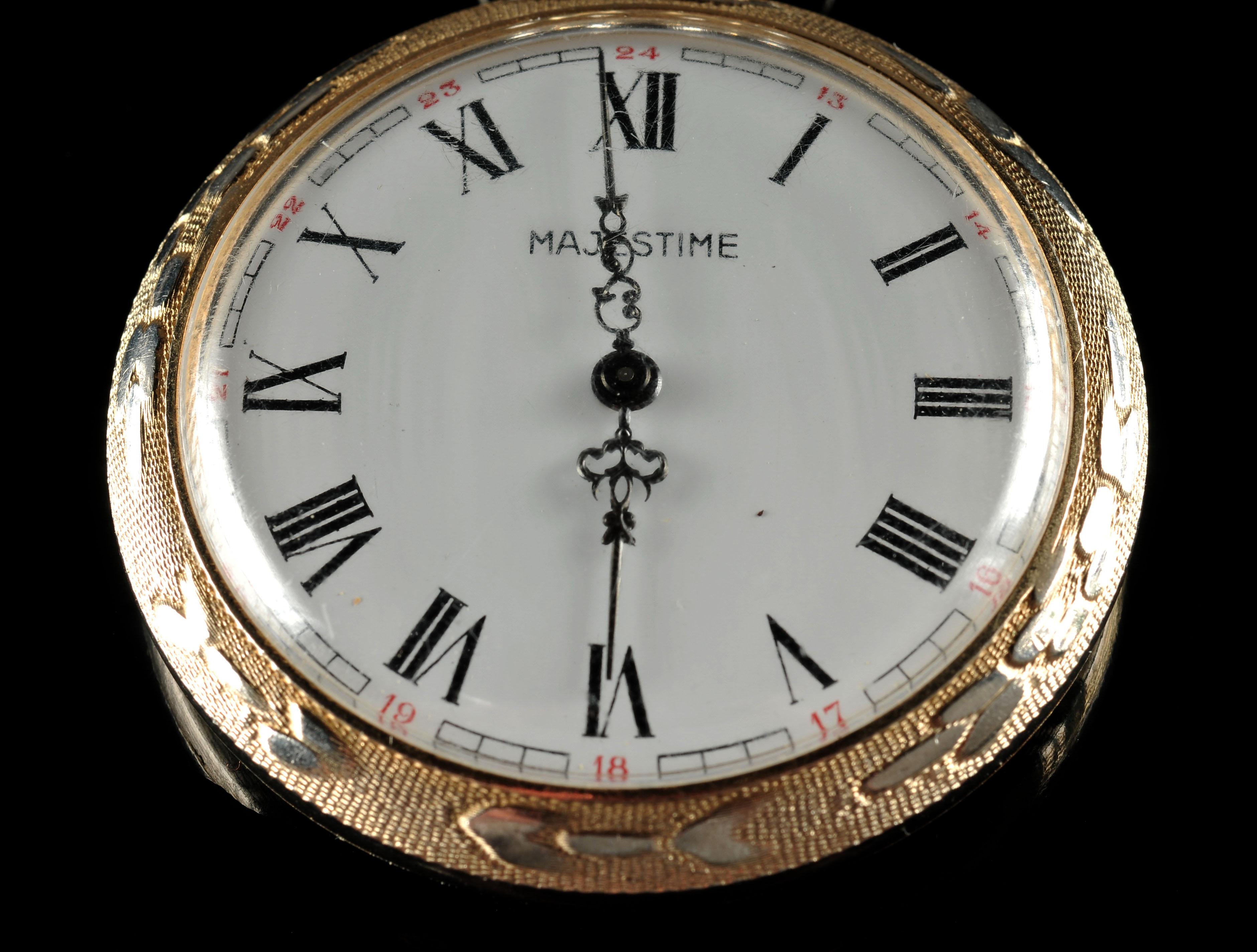 Art Nouveau Pocket Watch, by Majestime of France, One Jewel
