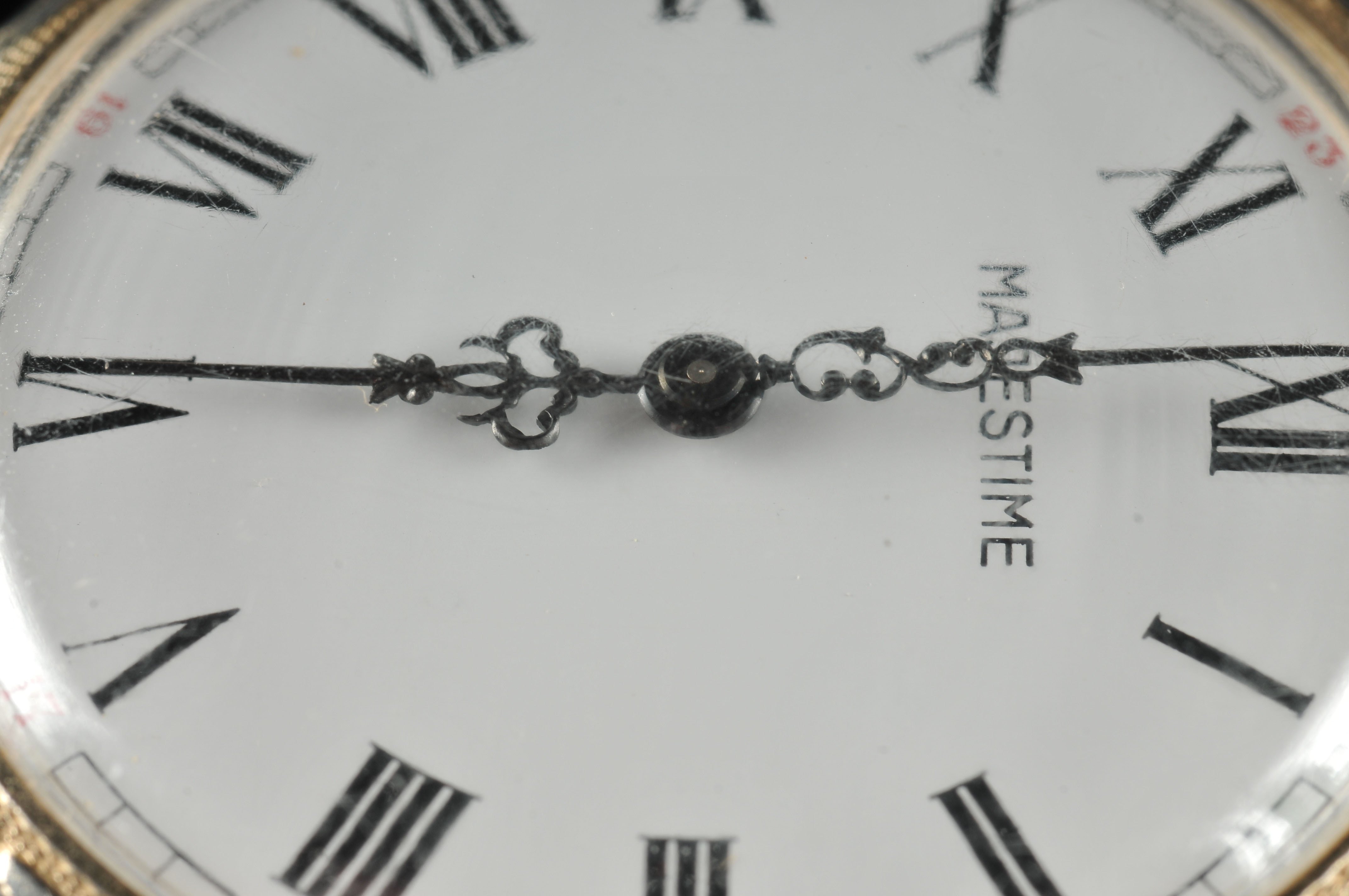 Art Nouveau Pocket Watch, by Majestime of France, One Jewel