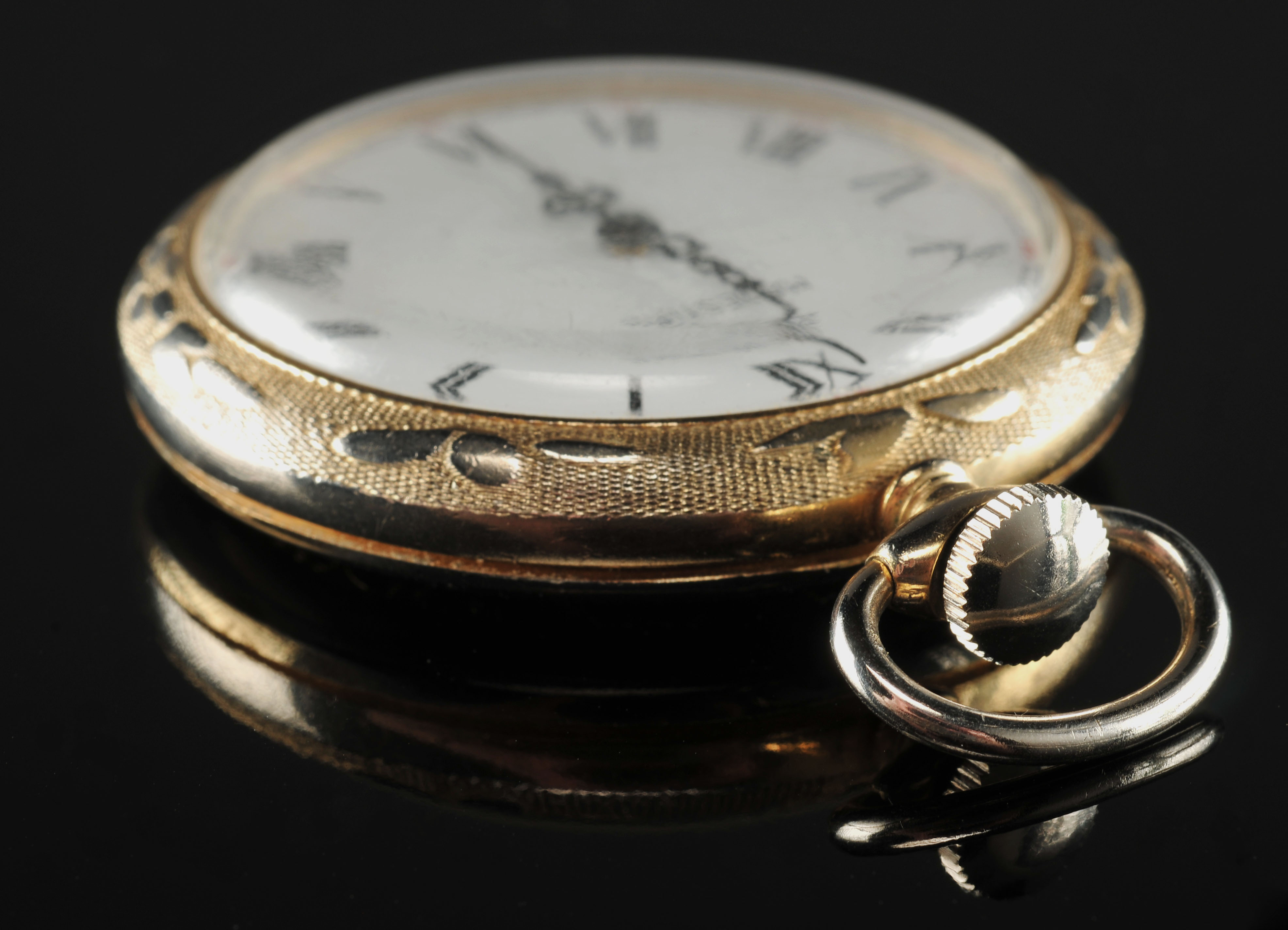 Art Nouveau Pocket Watch, by Majestime of France, One Jewel