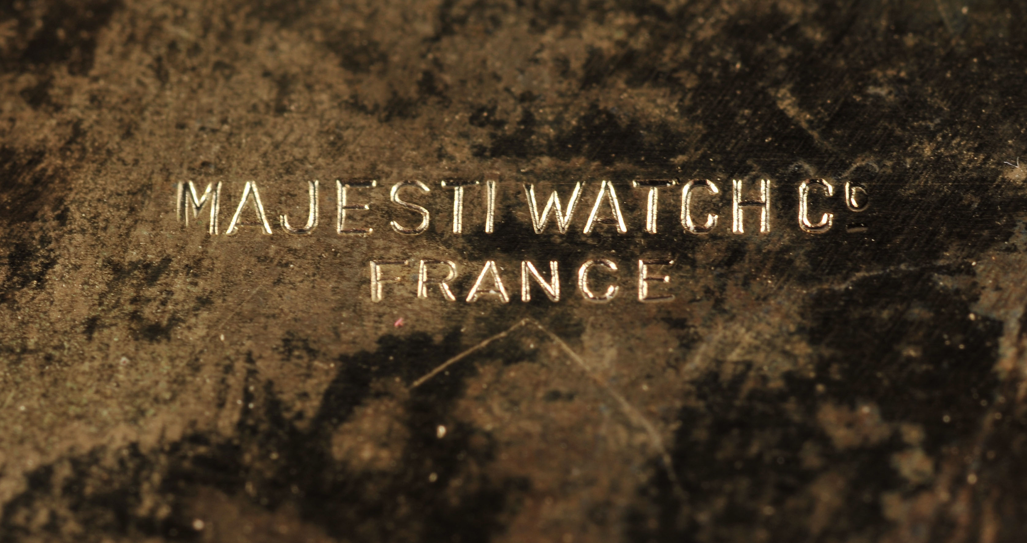 Art Nouveau Pocket Watch, by Majestime of France, One Jewel