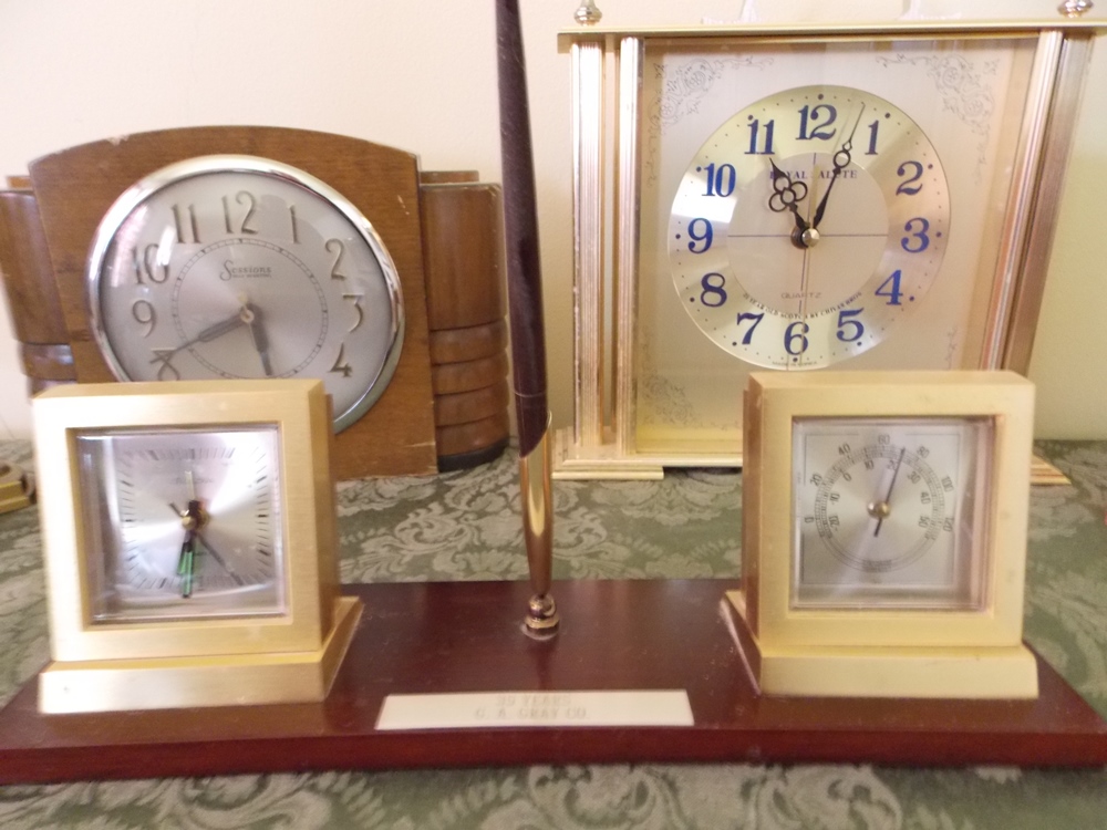 Vintage and Modern Clocks
