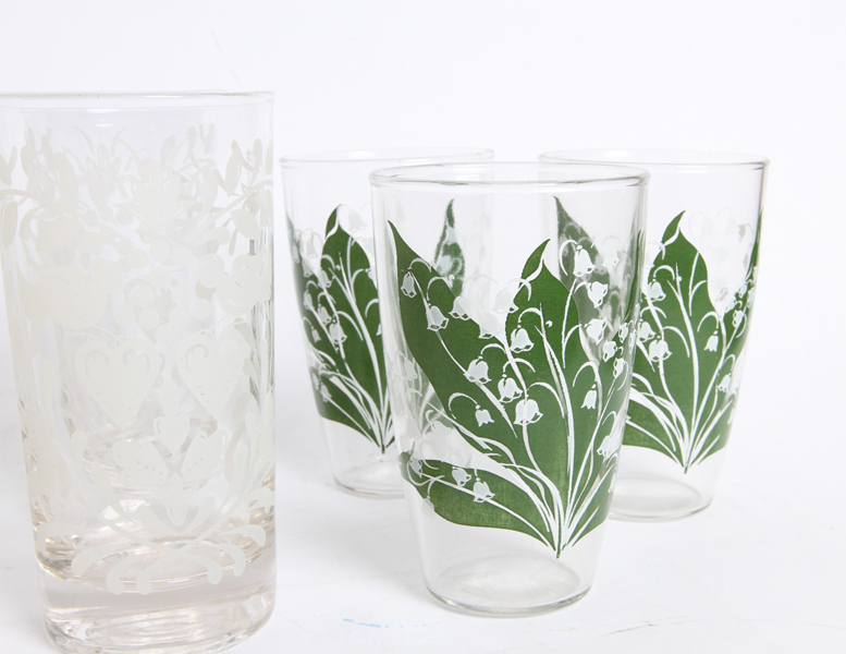 Vintage Drinking Glasses