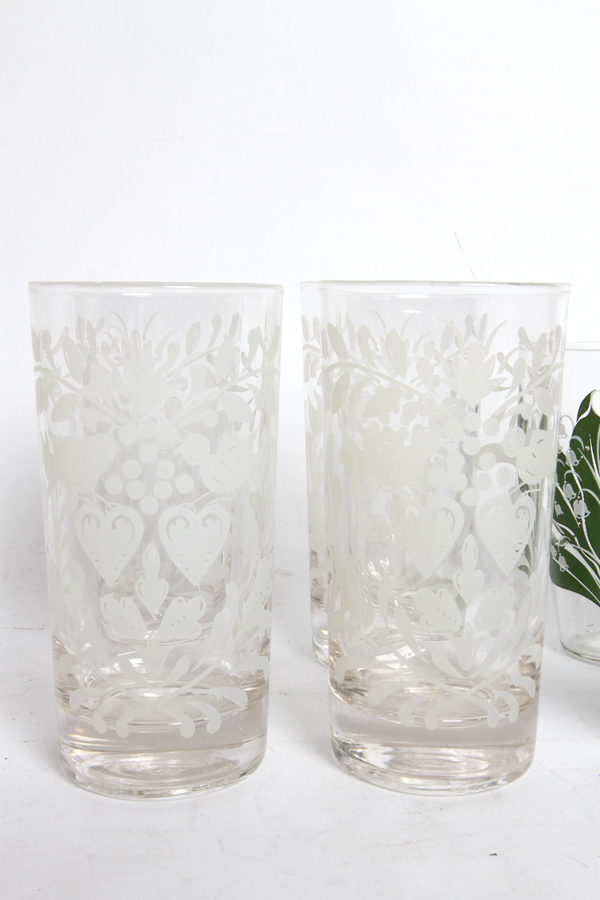 Vintage Drinking Glasses