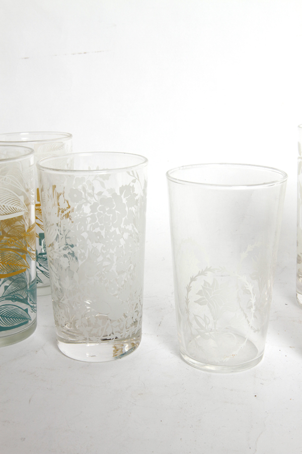 Vintage Drinking Glasses