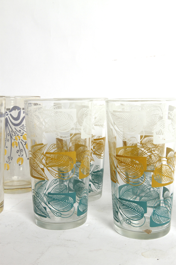 Vintage Drinking Glasses