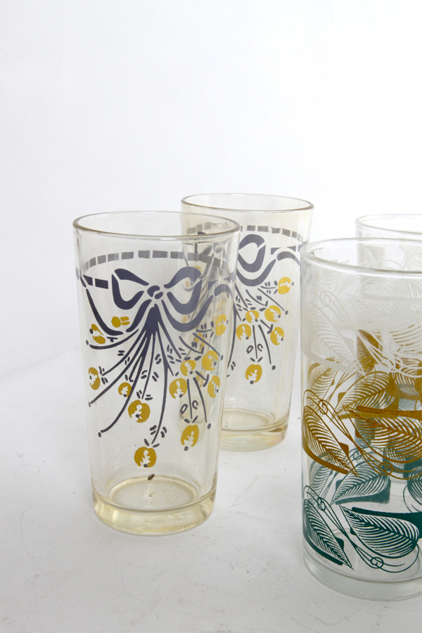 Vintage Drinking Glasses