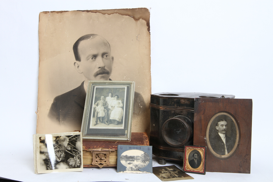 Lot of Vintage Photo Items