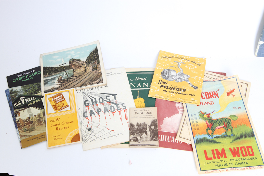 Large Lot of Advertising Ephemera