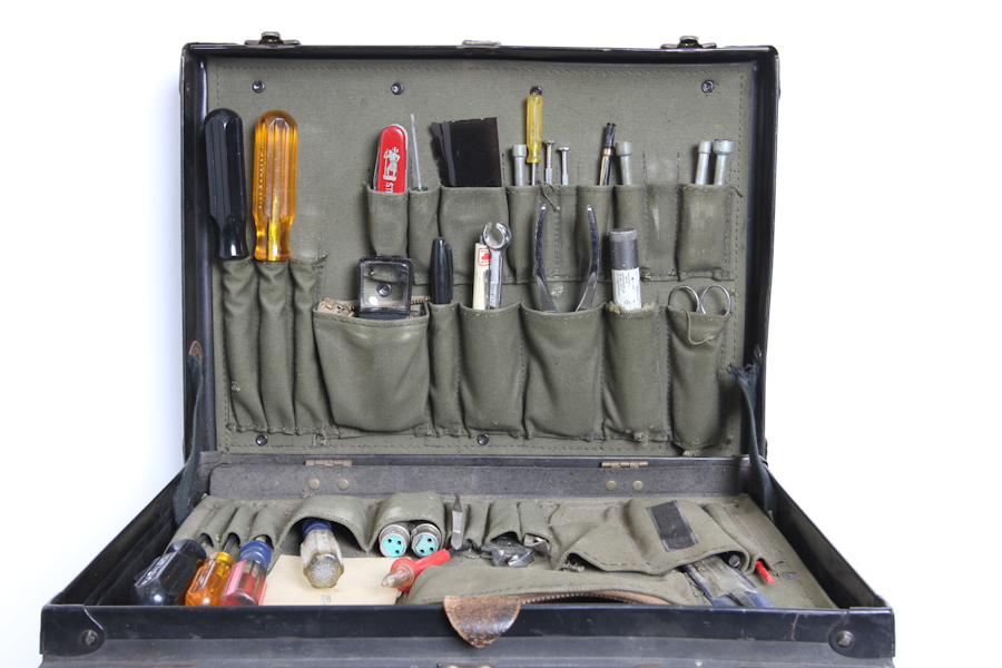 Case with Various Tools