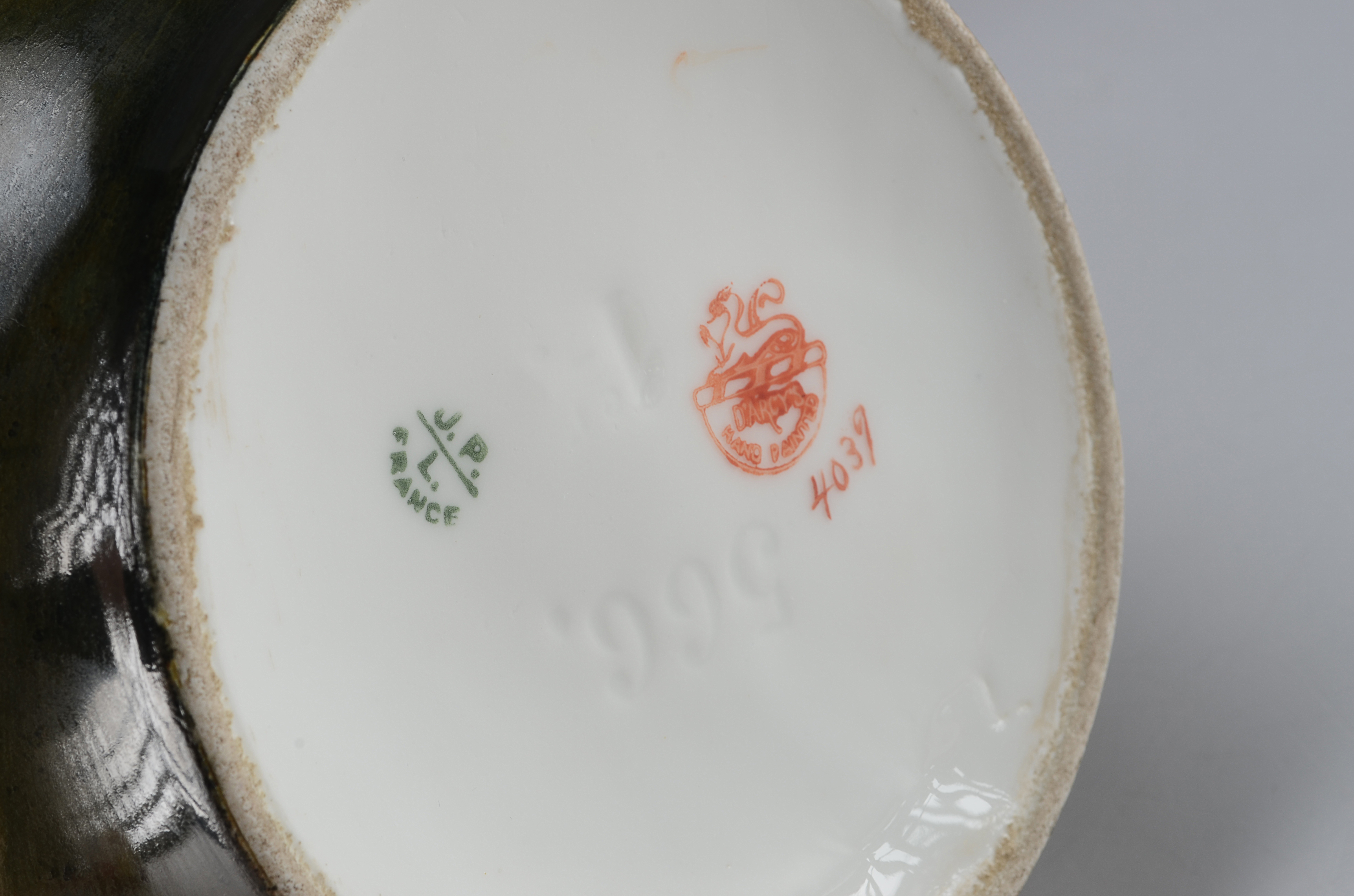 Hand Painted Amphora Vase