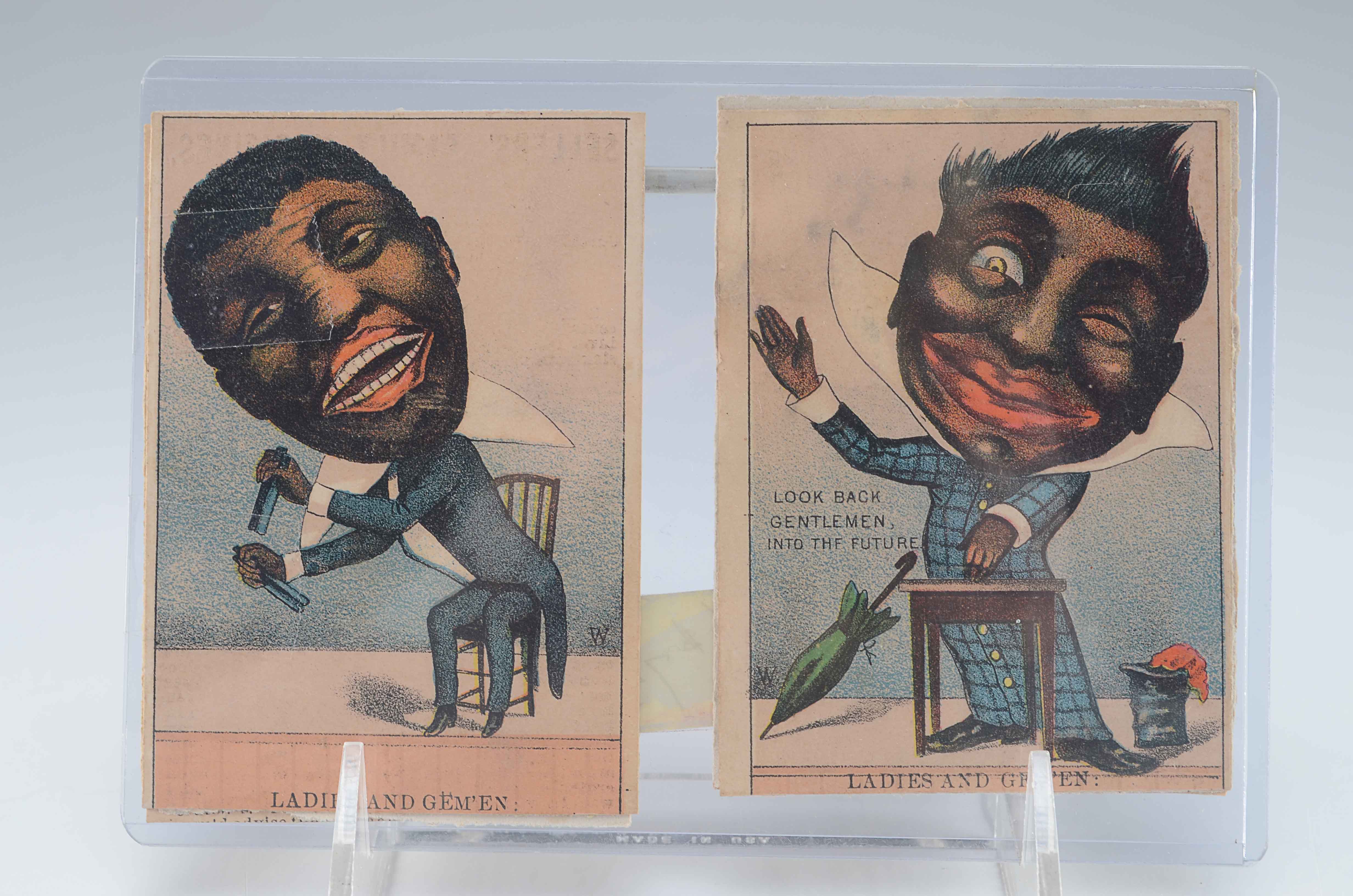 Grouping of  Three Color Illustrated Cards