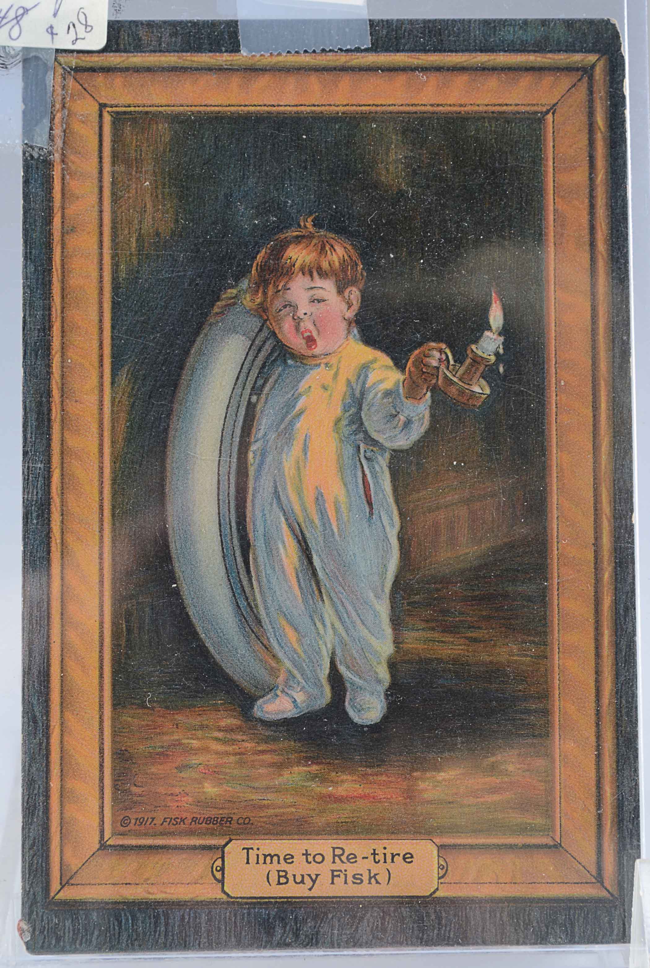 Grouping of  Three Color Illustrated Cards