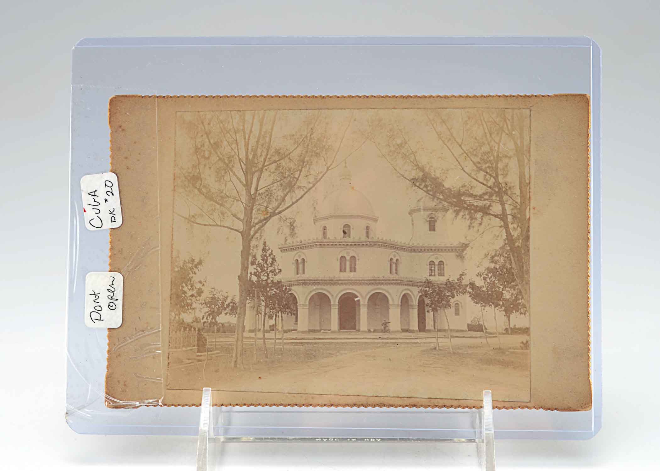  Antique Photograph of Spanish House in Cuba