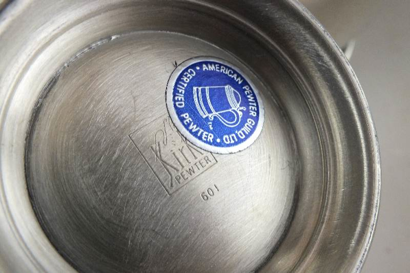 Kirk Pewter Tea Service 