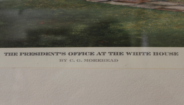 Presidents Office at the White House Print