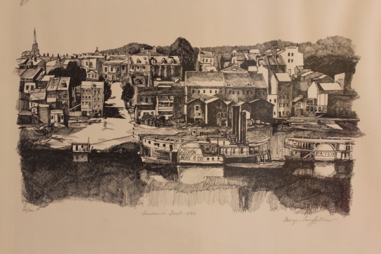 George Longfellow Signed Print