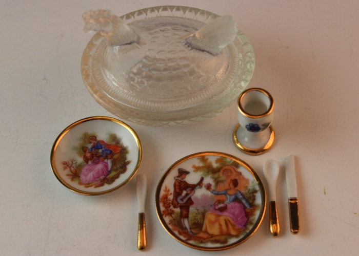 Dollhouse Porcelain Limoges Miniatures
