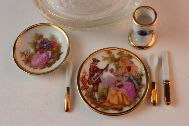 Dollhouse Porcelain Limoges Miniatures