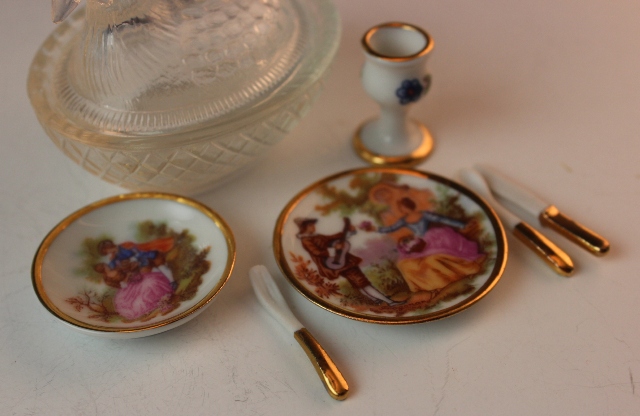 Dollhouse Porcelain Limoges Miniatures