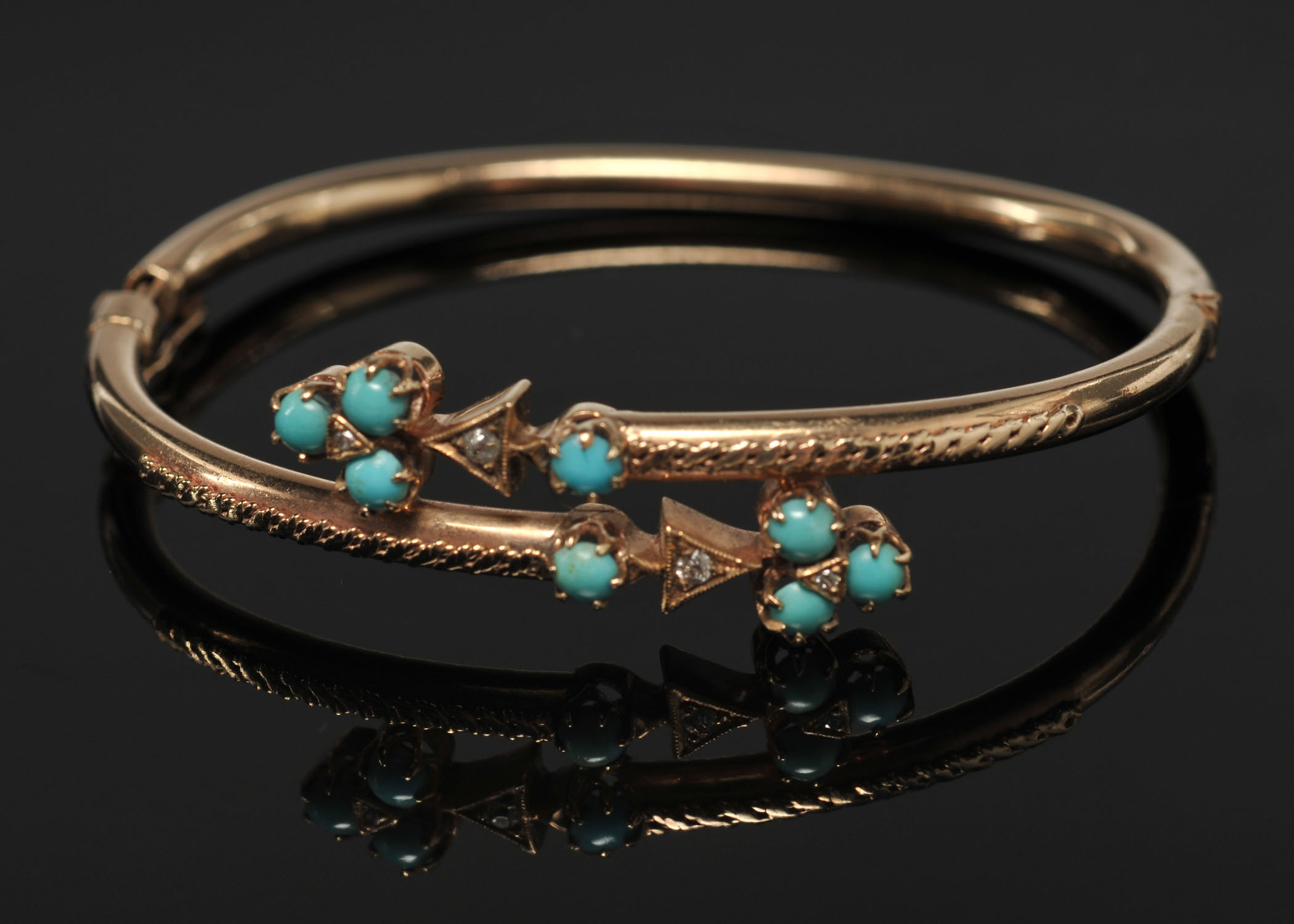 Victorian Hinged Bracelet
