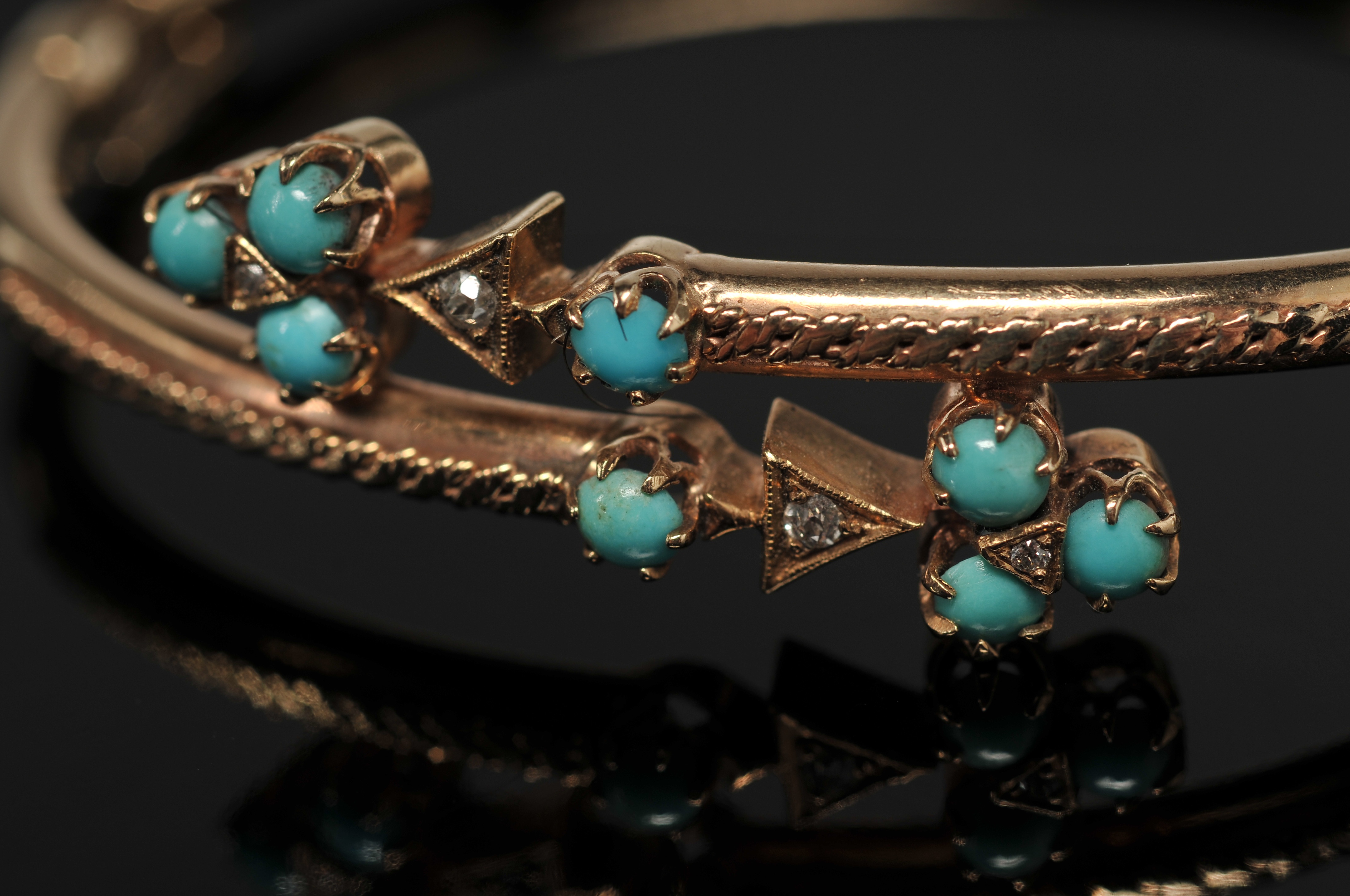 Victorian Hinged Bracelet