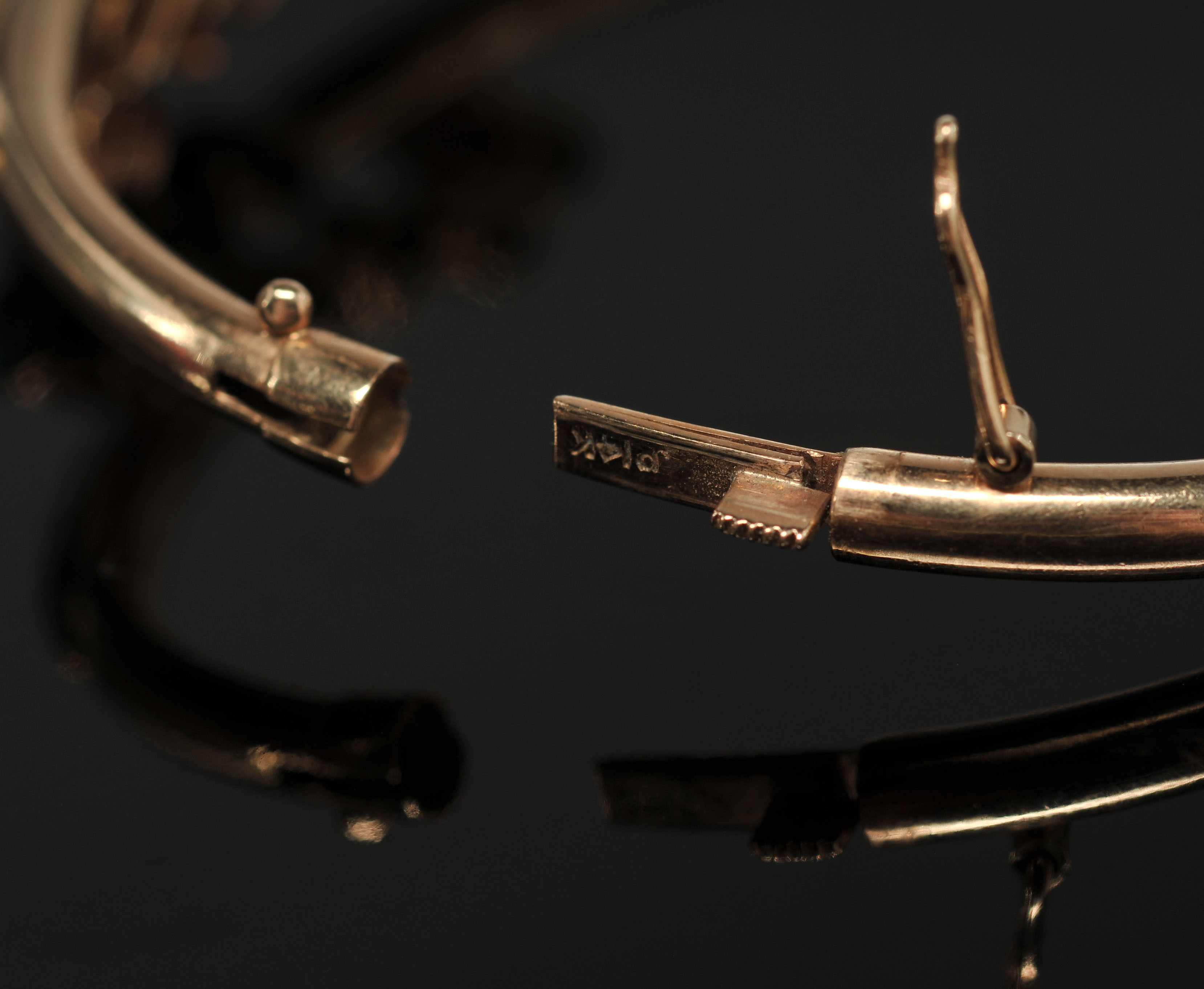 Victorian Hinged Bracelet