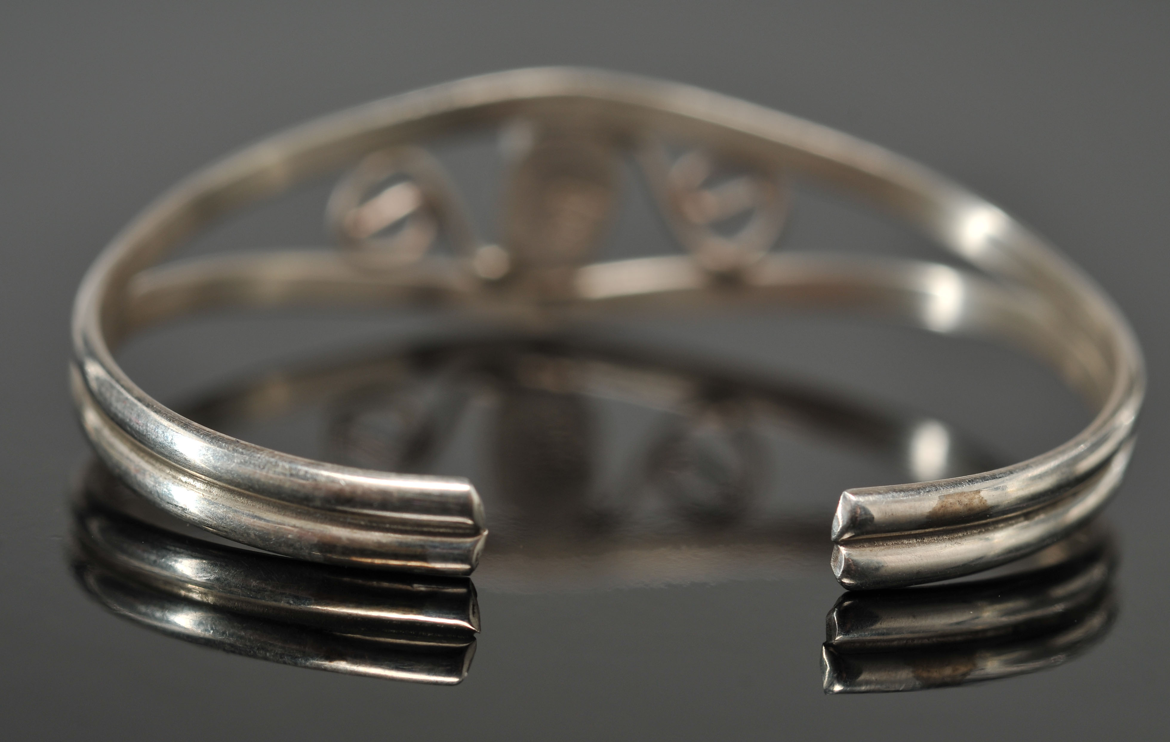 Three Child's Sterling Cuff Bracelets
