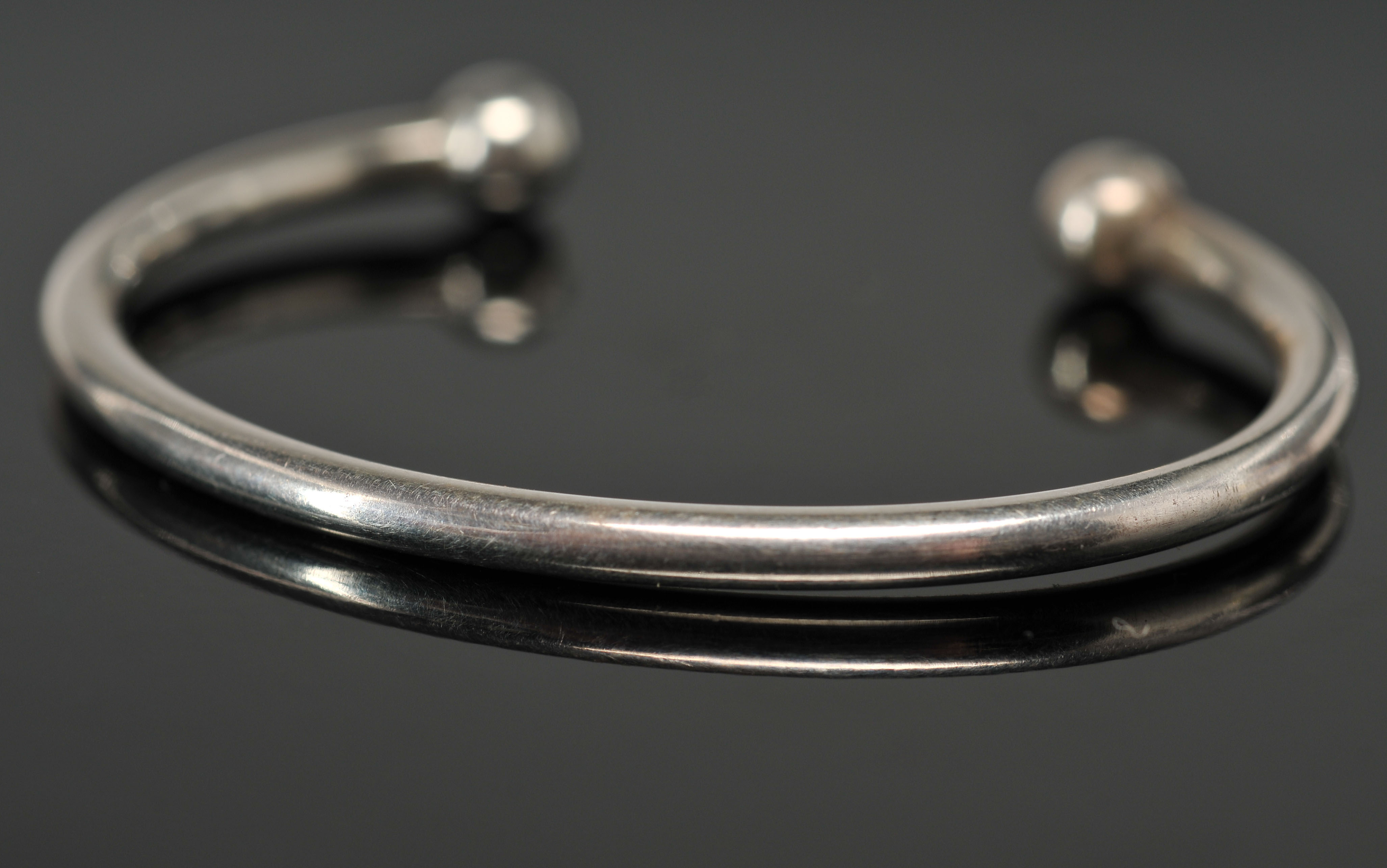 Three Child's Sterling Cuff Bracelets