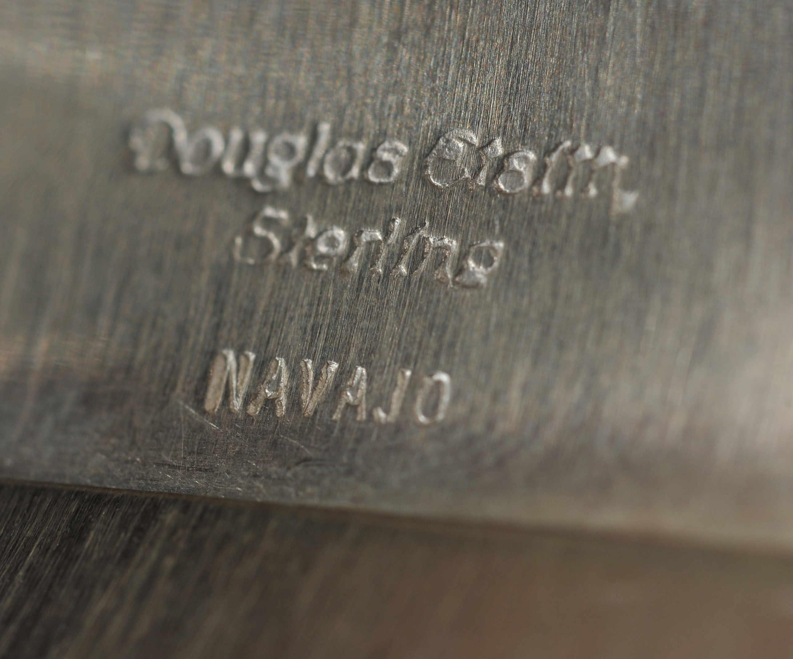 Sterling and Gold Toned Cuff Bracelet