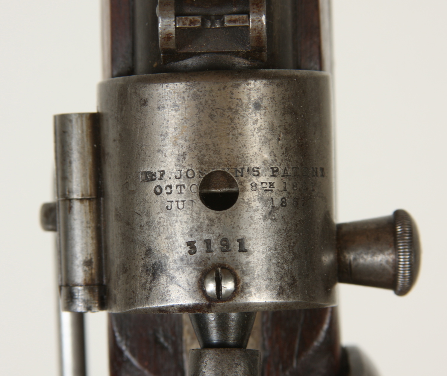 Model 1862 Joslyn Carbine Breech Loading Rimfire Rifle, Civil War Era