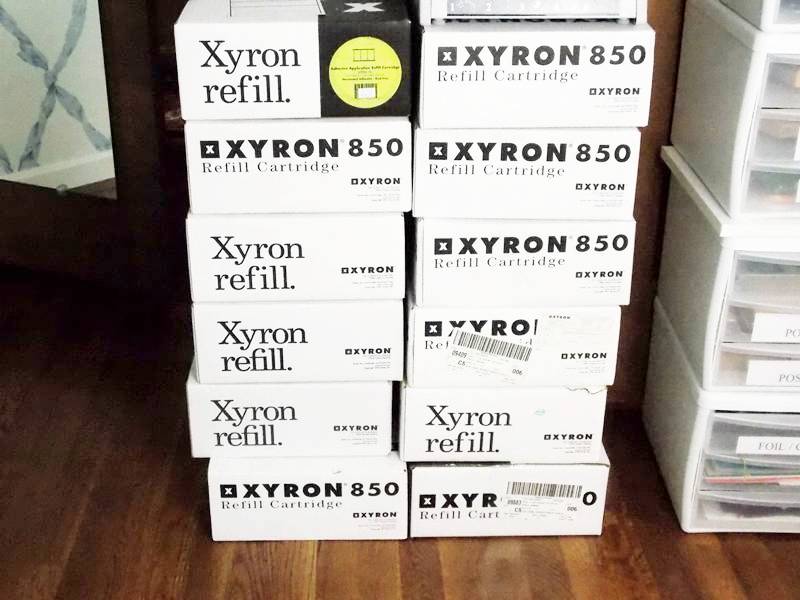 Xyron Laminating Machine Plus refills
