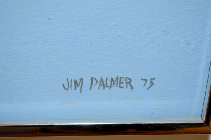 Jim Palmer Painting on Canvas