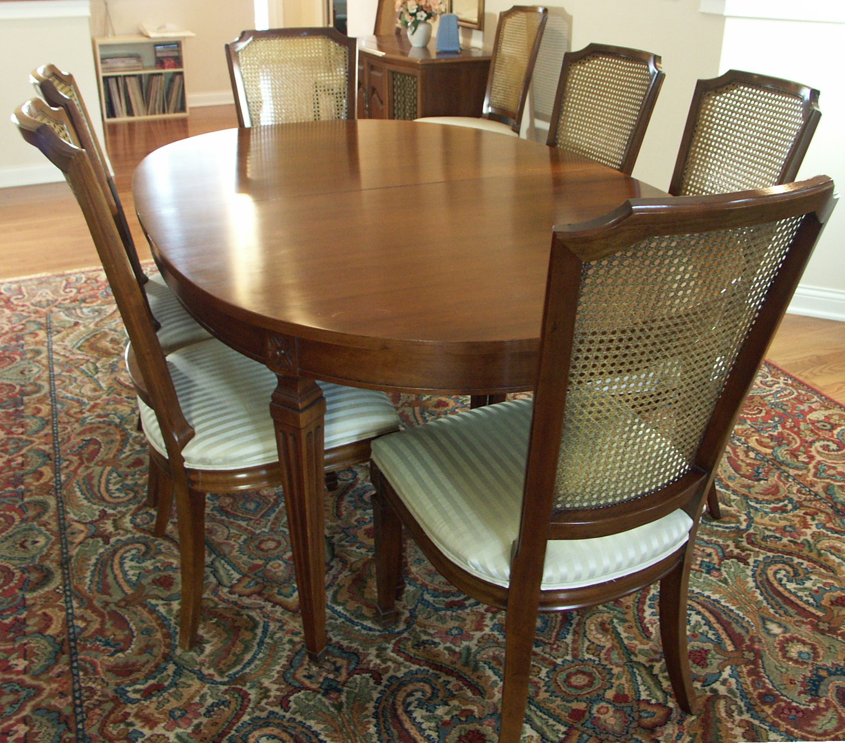 Kindel Furniture Formal Dining Table and 10 Chairs
