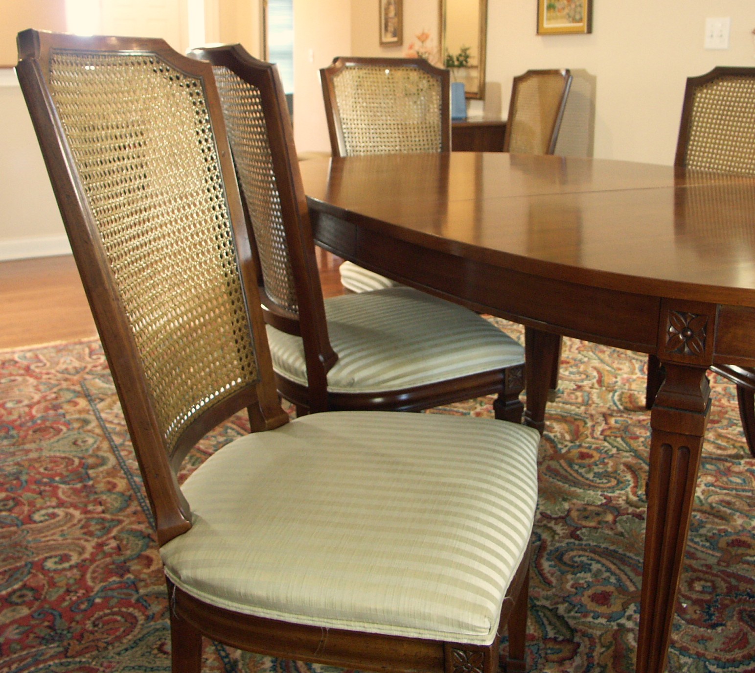 Kindel Furniture Formal Dining Table and 10 Chairs