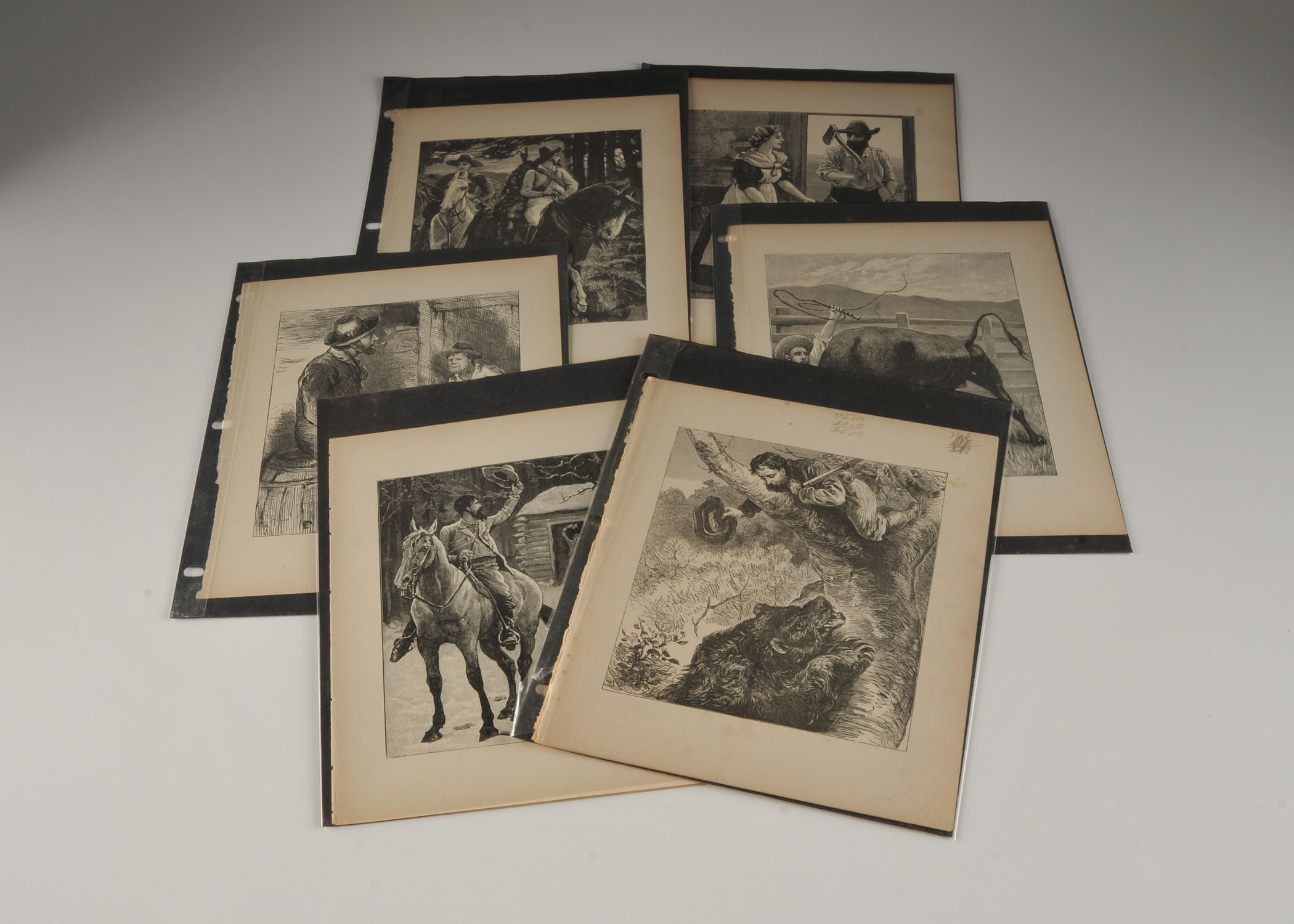 Stanley Berkeley & Other Artist's Antique Book Plates 