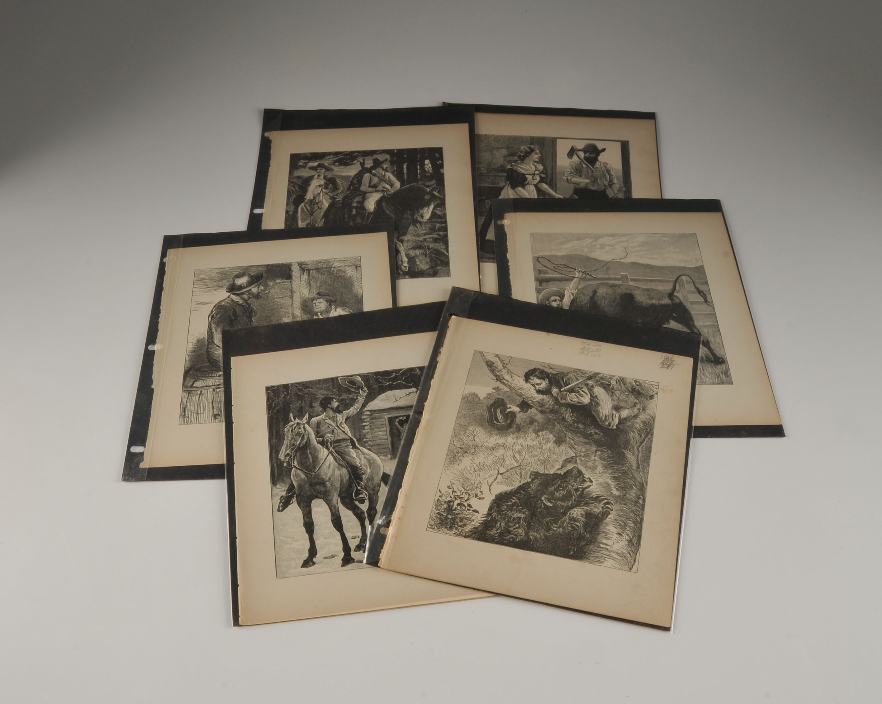 Stanley Berkeley & Other Artist's Antique Book Plates 