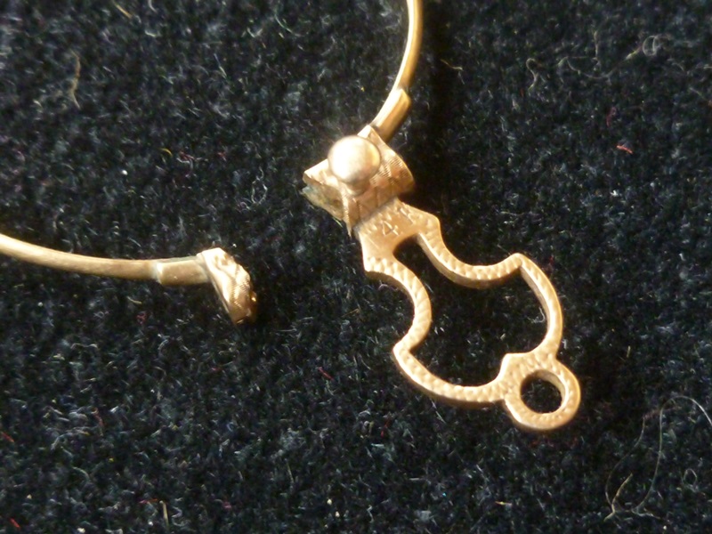 14K Gold Vintage Glasses Frame