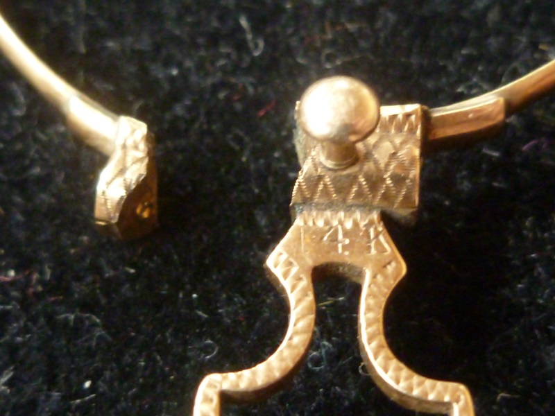 14K Gold Vintage Glasses Frame