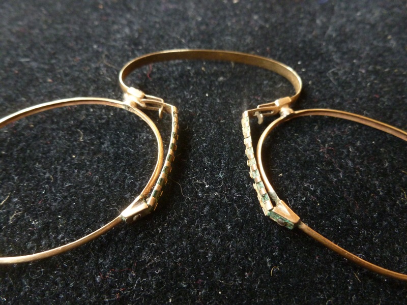 14K Gold Vintage Glasses Frame