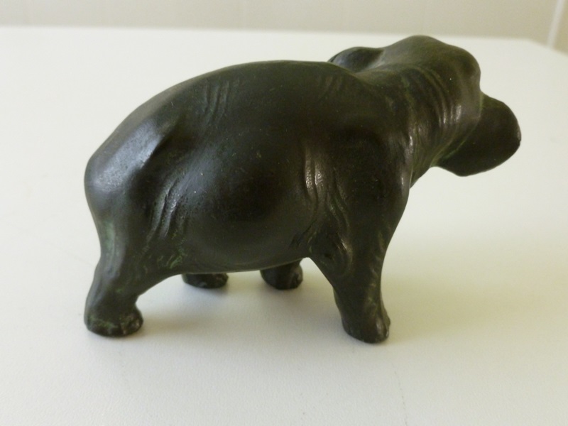 Vintage Cast Metal Elephants