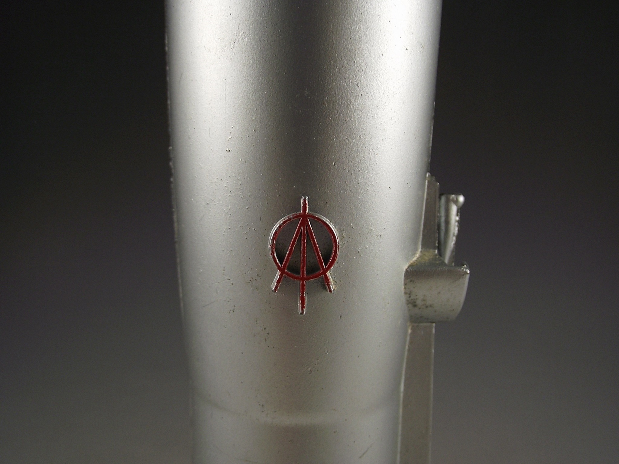 1957 Astro Mfg. die cast metal rocket bank.