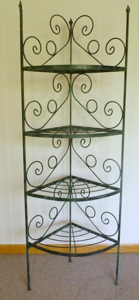 Iron Corner Shelf