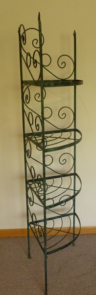 Iron Corner Shelf