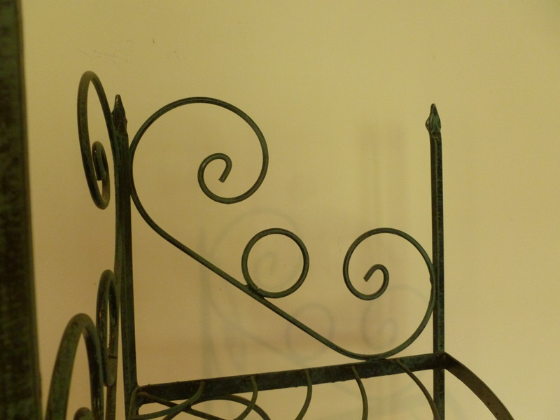 Iron Corner Shelf