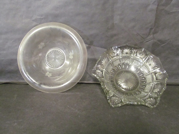 Cut Crystal & Pressed Glass Group