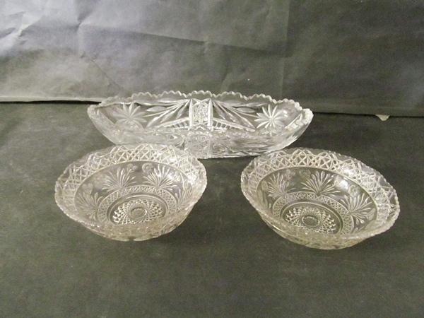 Cut Crystal & Pressed Glass Group