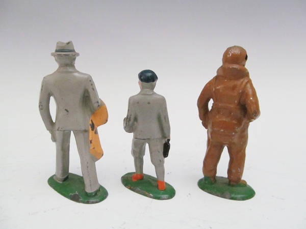 5 Antique Cast Metal Figurine /Toys